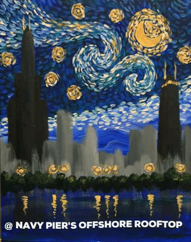 Simply Starry Night "Your City"